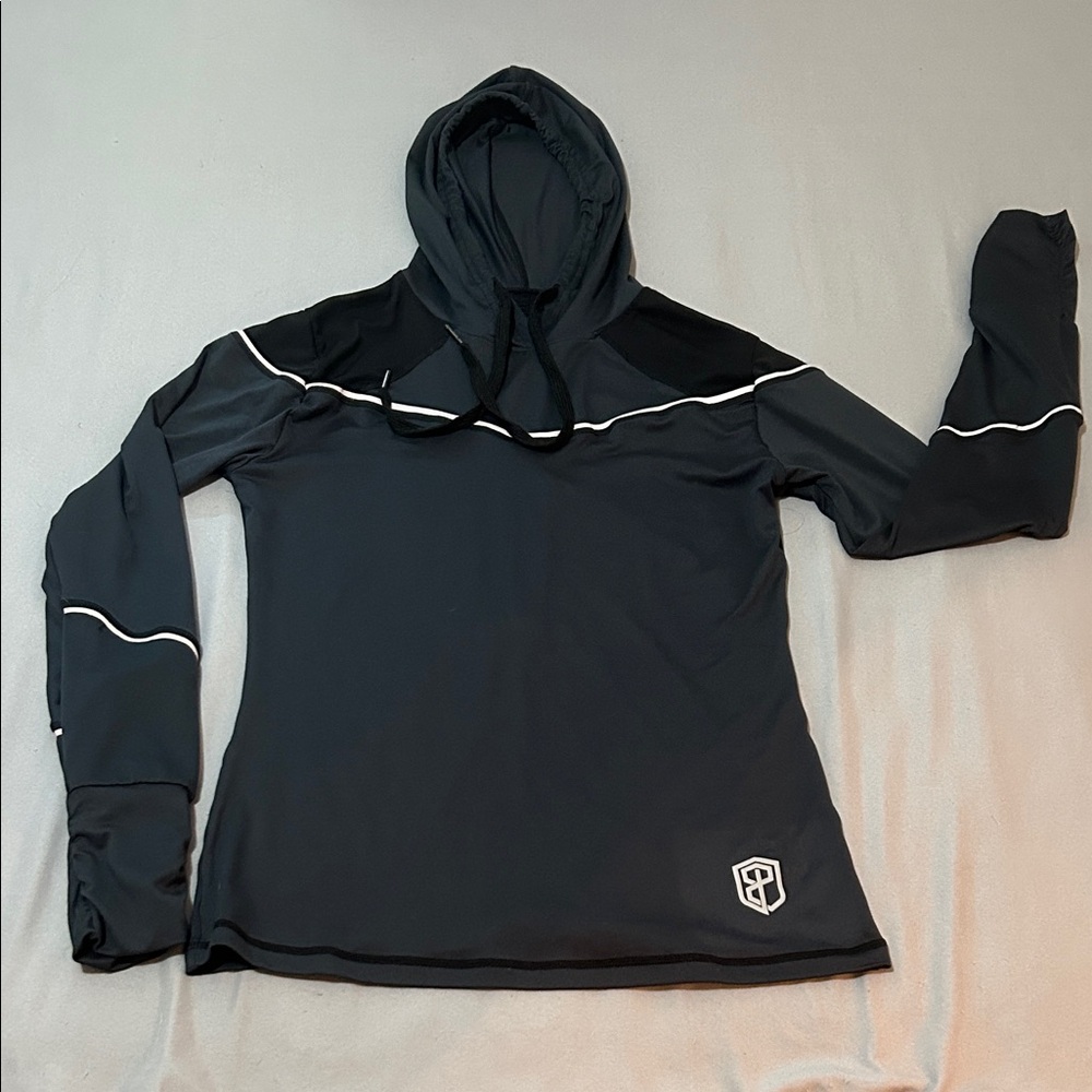 Born Primitive Black Hooded Long Sleeve Top